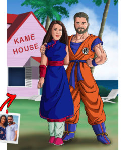 Alternative view of Werde mit uns zum Super Saiyajin (Inkl. Posterdruck)