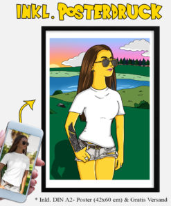 Alternative view of Wir zeichnen dich ganz in gelb